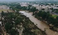 New Mexico: ಭಾರೀ ಮಳೆ, ಪ್ರವಾಹಕ್ಕೆ ಕೊಚ್ಚಿಕೊಂಡು ಹೋದ ಮನೆ, ರಸ್ತೆ ಸಂಪರ್ಕ ಕಡಿತ!